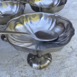 Coupes à glaces en inox mat Jean Couzon