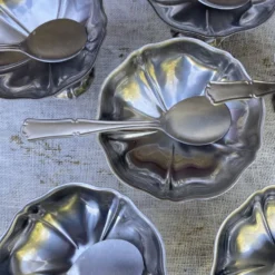 Coupes à glaces en inox mat Jean Couzon