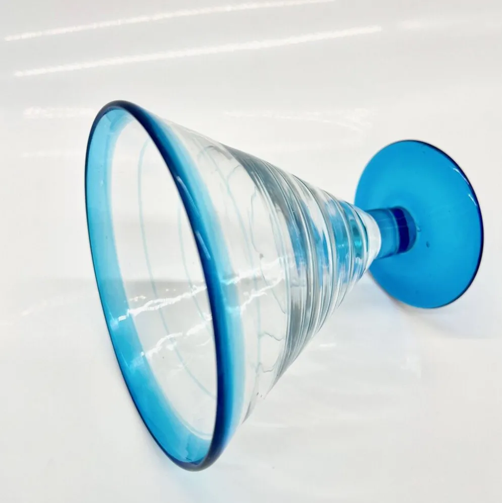 Coupes à glaces tourbillons par « Ella Sabatini » 1990s – lot de 6