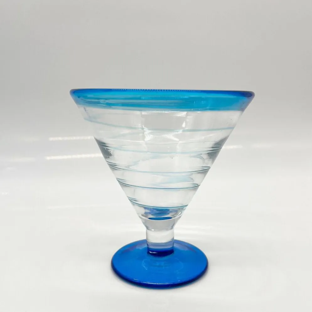 Coupes à glaces tourbillons par « Ella Sabatini » 1990s – lot de 6