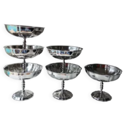 6 coupes larges et hautes