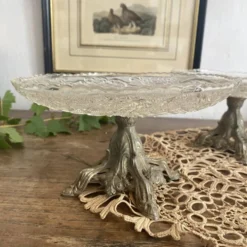 Coupes sur pied ancinne , compotiers début XXe