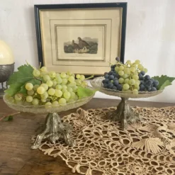 Coupes sur pied ancinne , compotiers début XXe