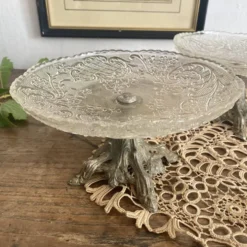 Coupes sur pied ancinne , compotiers début XXe