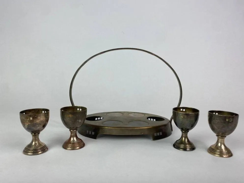 Coupes à œufs Secession Hans Ofner/Josef Hoffmann