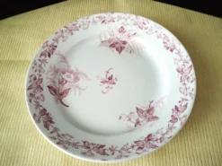 Coupe sur pied , compotier Pexonne Fenal Frères Modèle "Liseron"
