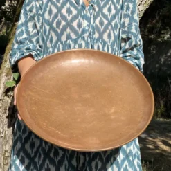 Coupe sur pied en cuivre 40cm Jean-Paul Thévenot meilleur Ouvrier de France