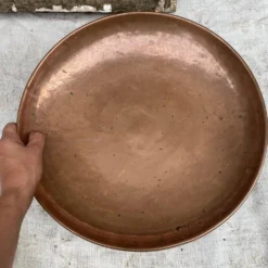 Coupe sur pied en cuivre 40cm Jean-Paul Thévenot meilleur Ouvrier de France