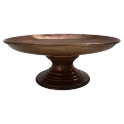 Coupe sur pied en cuivre 40cm Jean-Paul Thévenot meilleur Ouvrier de France
