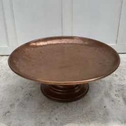 Coupe sur pied en cuivre 40cm Jean-Paul Thévenot meilleur Ouvrier de France