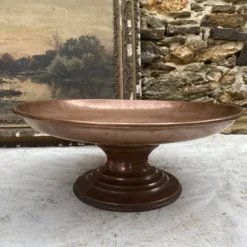 Coupe sur pied en cuivre 40cm Jean-Paul Thévenot meilleur Ouvrier de France