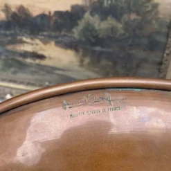 Coupe sur pied en cuivre 40cm Jean-Paul Thévenot meilleur Ouvrier de France