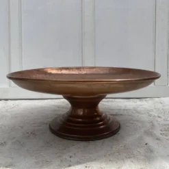 Coupe sur pied en cuivre 40cm Jean-Paul Thévenot meilleur Ouvrier de France