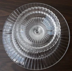 Coupe sur pied en verre