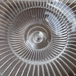 Coupe sur pied en verre