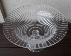 Coupe sur pied en verre