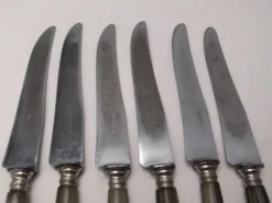 Couteaux anciens Sheffield service de table