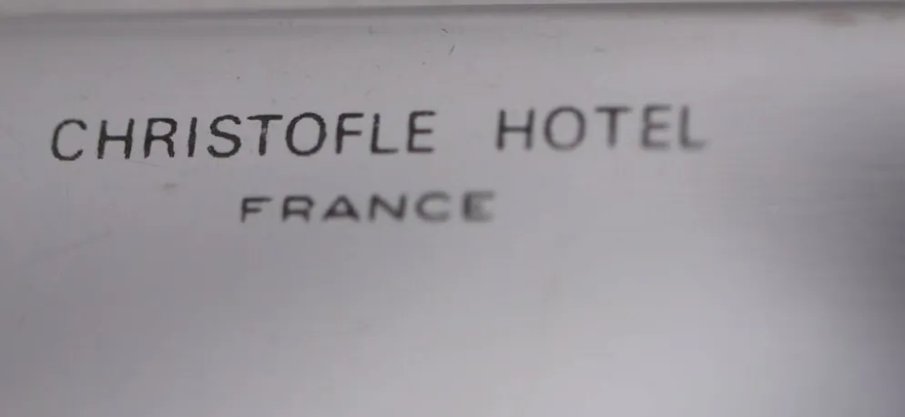 16 couteaux Art Déco Christofle Hôtel en acier