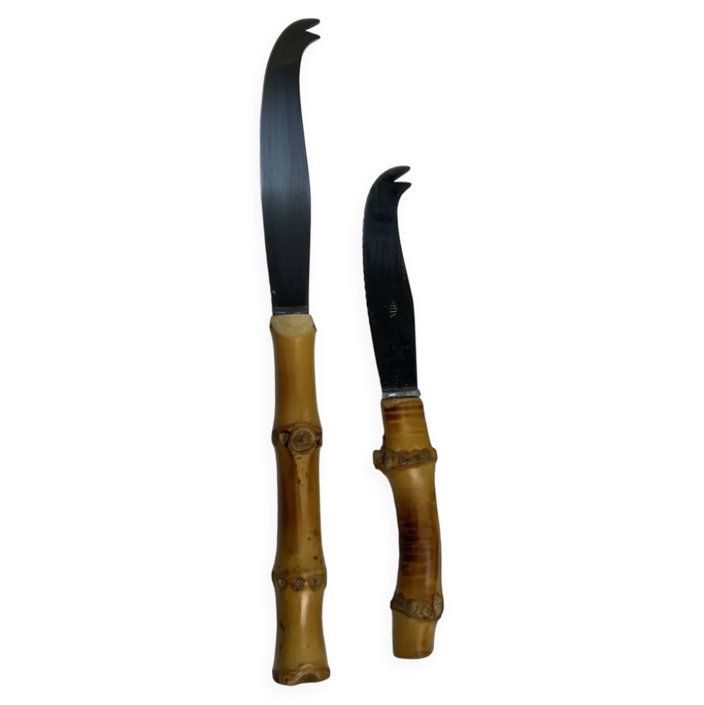 Couteaux manche bambou