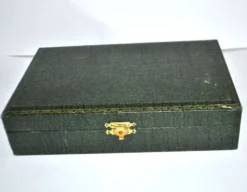 Couvert de table perle 6 fourchettes + 6 cuillères métal argenté allemand Wellner Silber 21cm