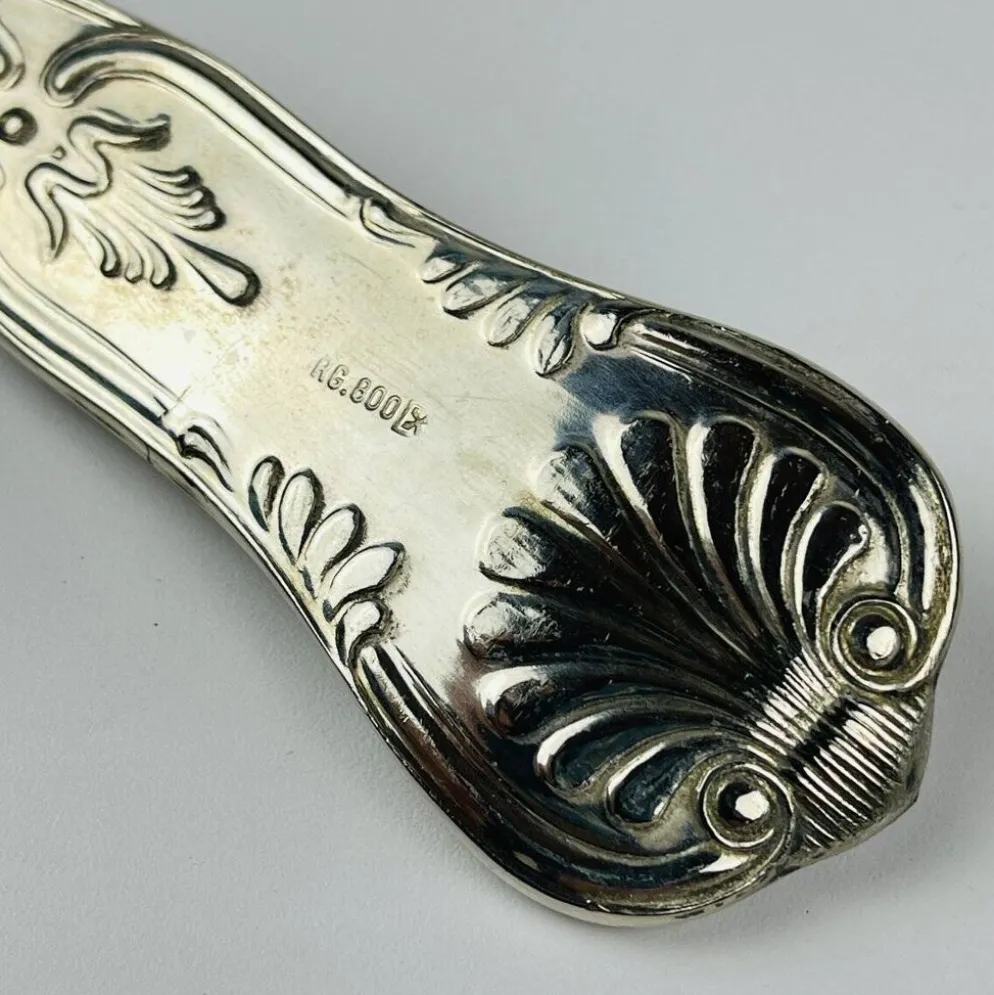 Couverts anciens en argent, Italie, années 1960, ensemble de 51