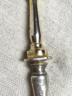 Couverts à beurre ou à confiture de France des années 1880.