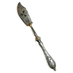 Couverts à beurre ou à confiture de France des années 1880.
