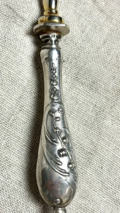 Couverts à beurre ou à confiture de France des années 1880.