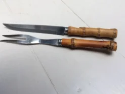 Couverts à découper bambou