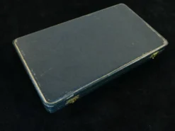 Couverts de service a gateaux en argent minerve fourré art deco