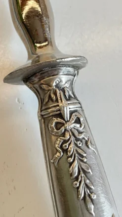COUVERTS de Service Argent Minerve Casquée PARIS
