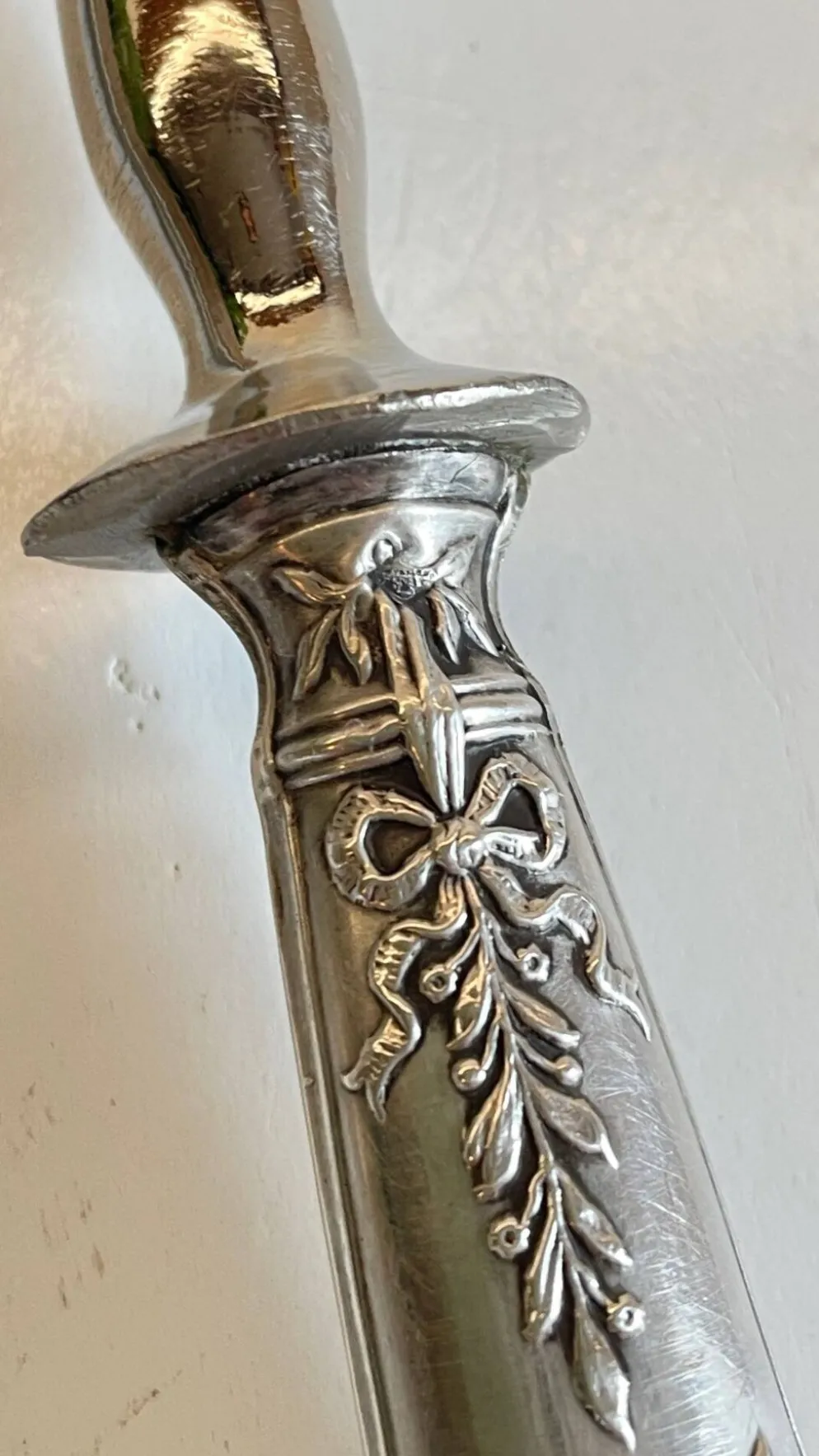 COUVERTS de Service Argent Minerve Casquée PARIS