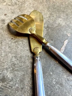 Couverts de service en argent et vermeil