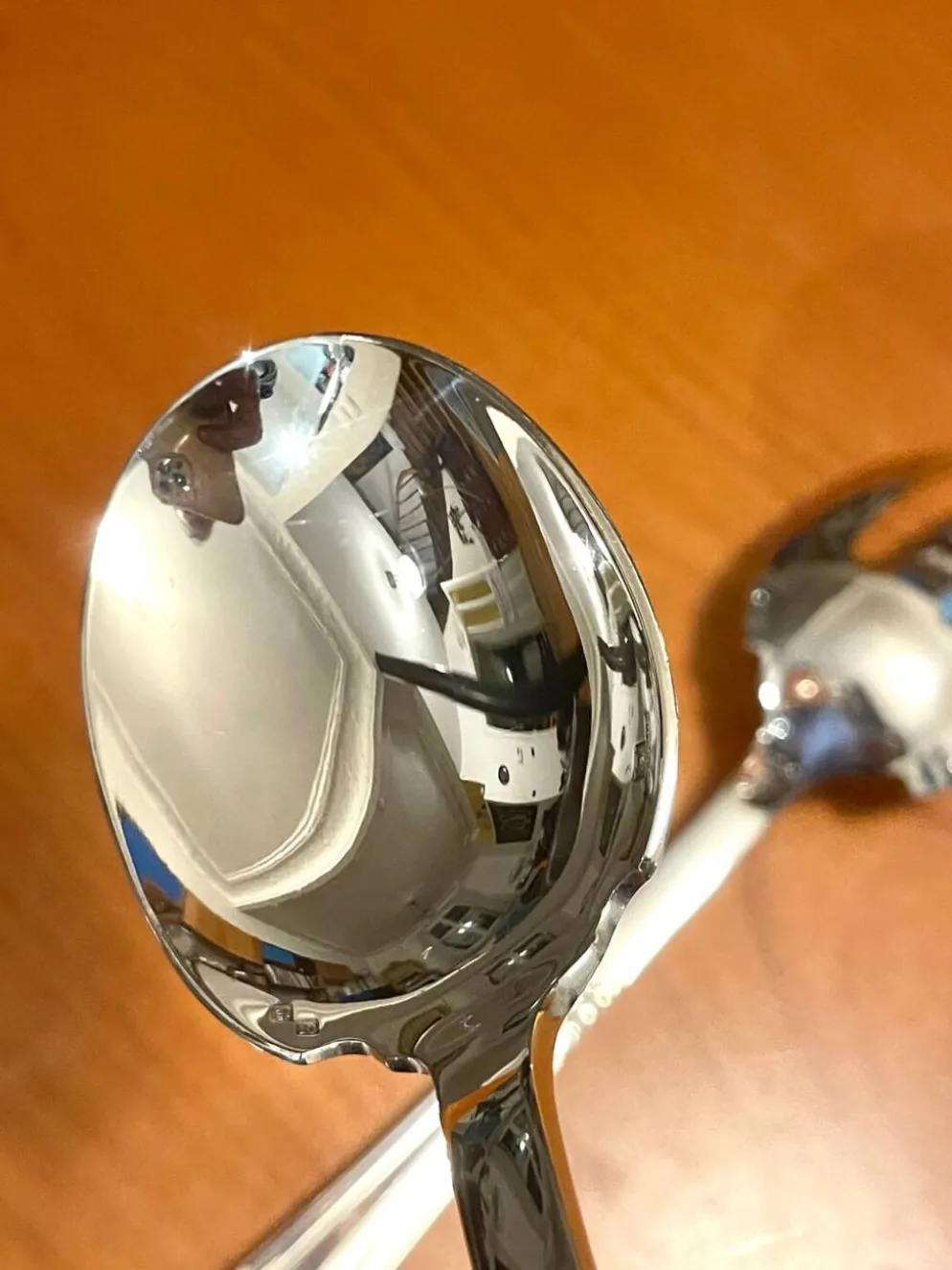 Couverts de service à salade modèle Diamant Christofle Alfenide