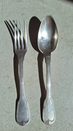 Couverts de table en argent massif Nicolas Pierre Béguin (1840/50)