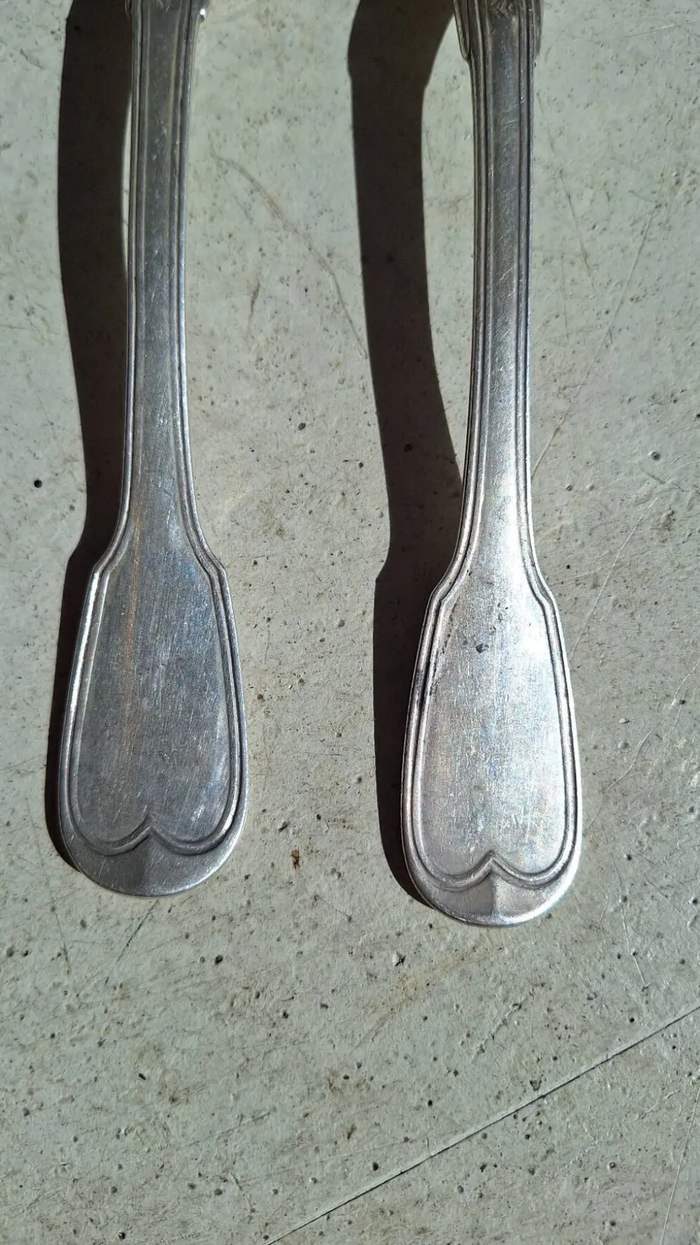 Couverts de table en argent massif Nicolas Pierre Béguin (1840/50)