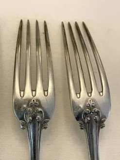 12 couverts en argent Alphonse Debain avec son écrin