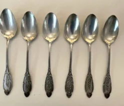 12 couverts en argent Alphonse Debain avec son écrin