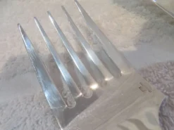 Couvert à servir le poisson 2p métal aregnté orfèvre Christofle Concorde