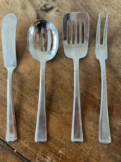4 couverts à mignardises en acier inoxydable, made in Germany