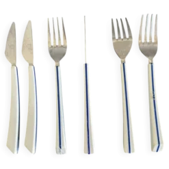6 couverts Nathalie Georges pour Air France 1980