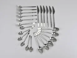 Couverts pour 6 personnes modèle 2070 par Helmut Alder pour Neuzeughammer Ambosswerk, Autriche années 1960