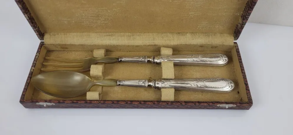 Couverts à salade en Argent