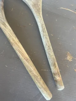 Couverts à salade en bois