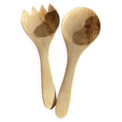 Couverts à salade en bois d’Olivier