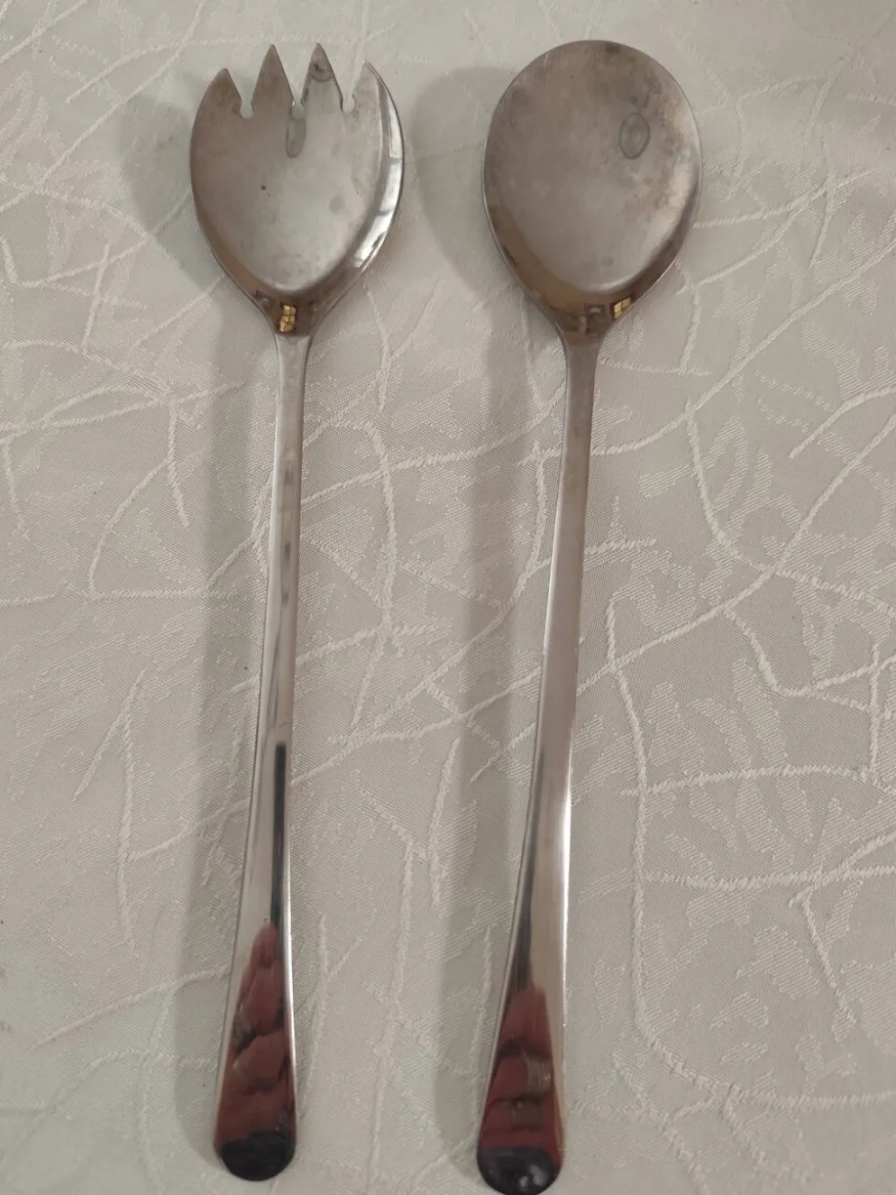 Couverts à salade vintage