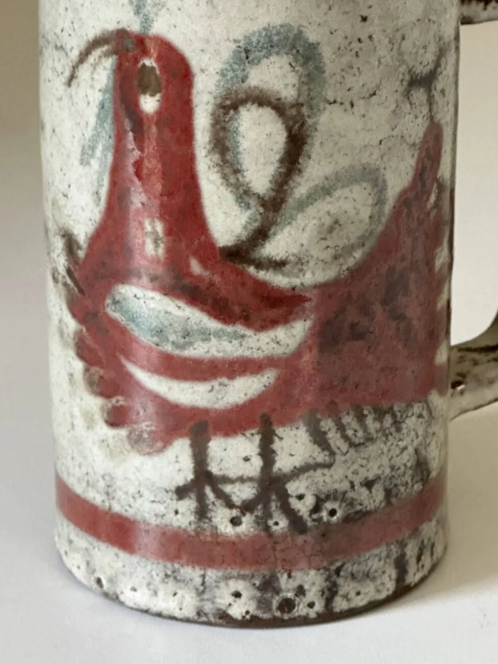 Céramique Gustave Reynaud le mûrier vintage design années 60
