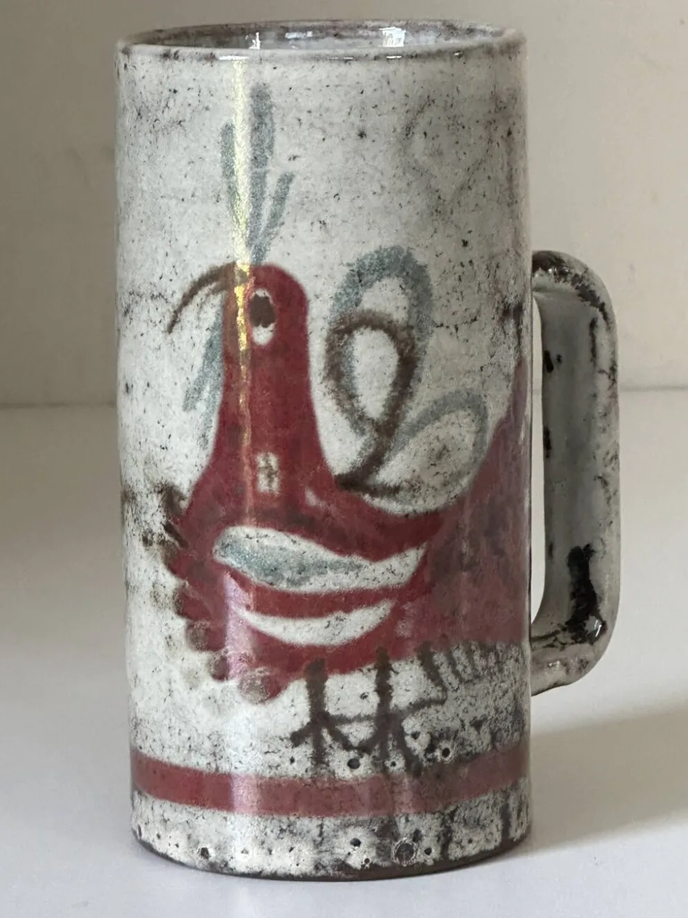 Céramique Gustave Reynaud le mûrier vintage design années 60