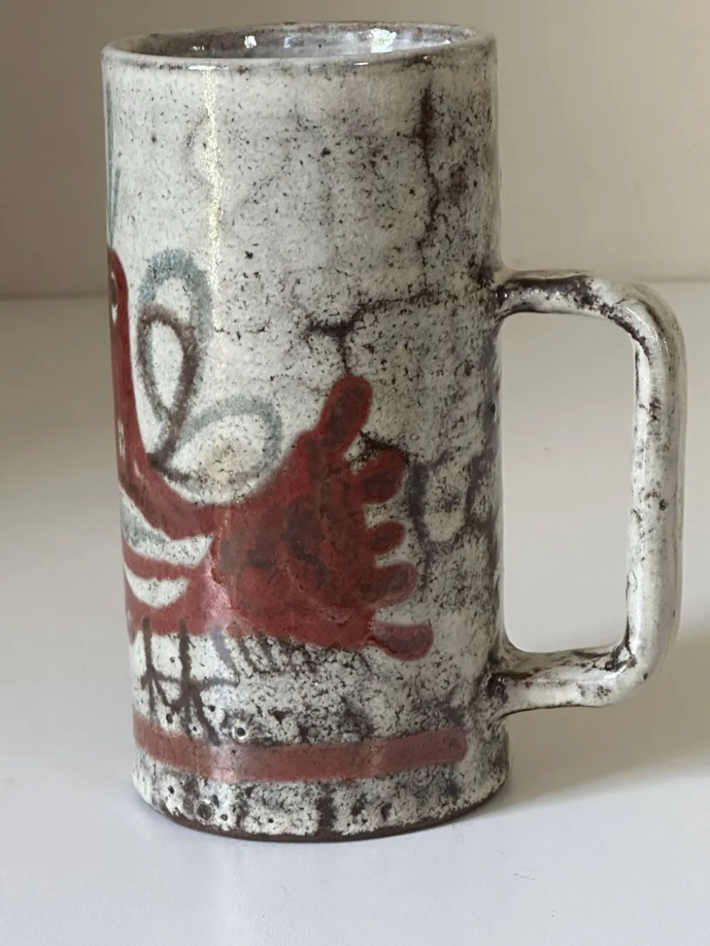 Céramique Gustave Reynaud le mûrier vintage design années 60