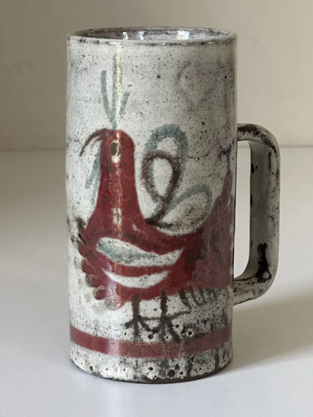 Céramique Gustave Reynaud le mûrier vintage design années 60